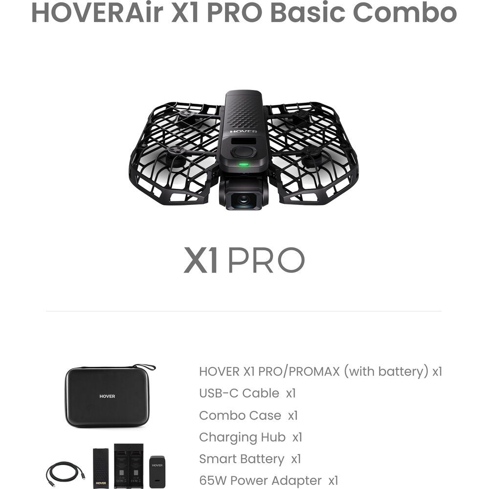  HOVERAir X1 PRO Basic Combo